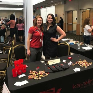 Kelly and Noelle at UCF Career Fair