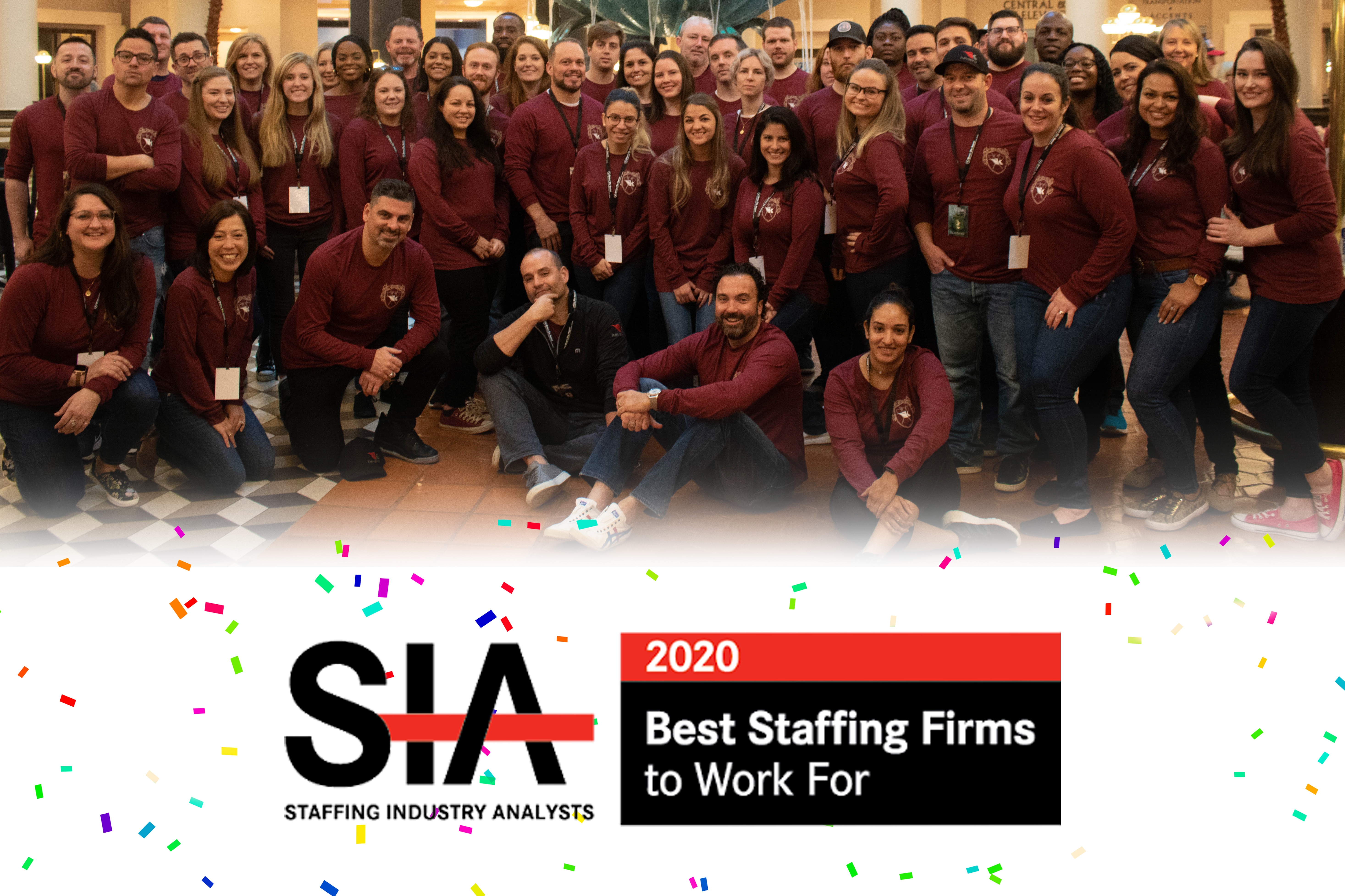 Kavaliro Recognized one of SIA’s 2020 Best Staffing Firms to Work For