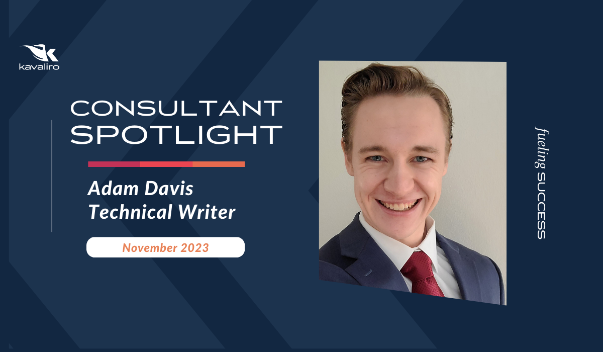 Consultant of the Month: Adam Davis