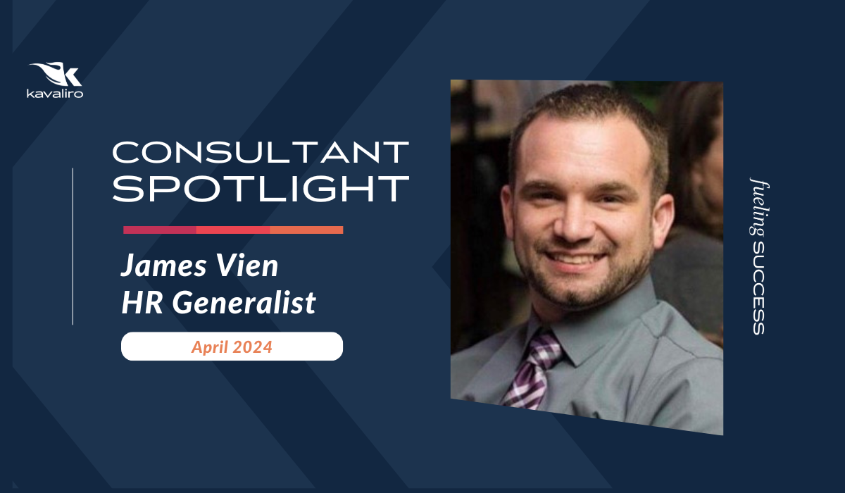 Consultant of the Month: James Vien