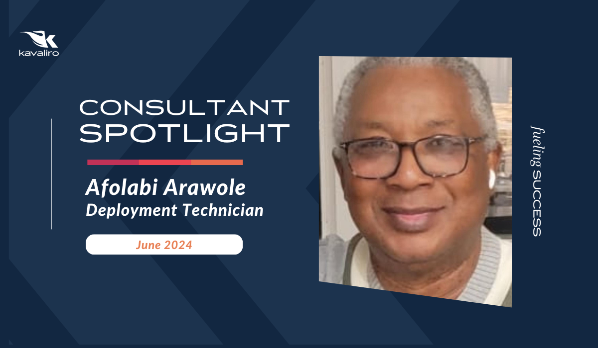 Consultant of the Month: Afolabi Arawole