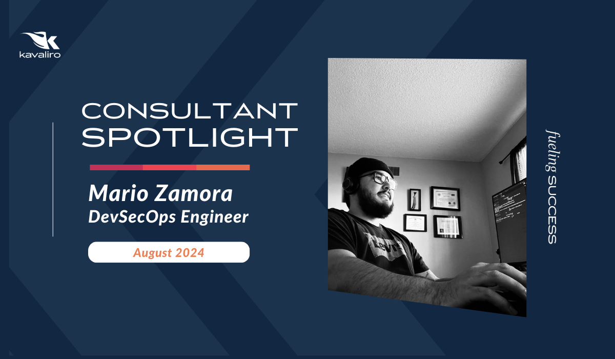 Consultant of the Month: Mario Zamora