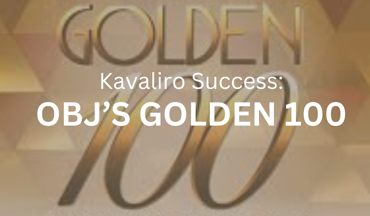 Kavaliro: Orlando Business Journal’s Golden 100 in 2023
