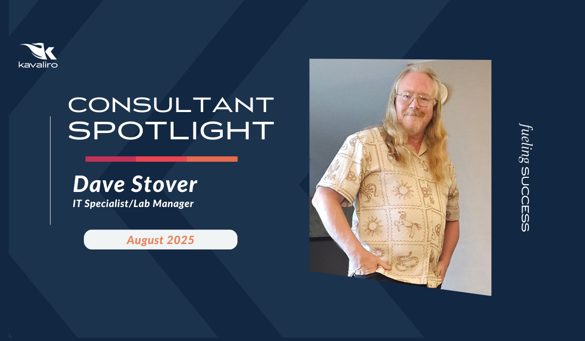 Consultant of the Month: Dave Stover
