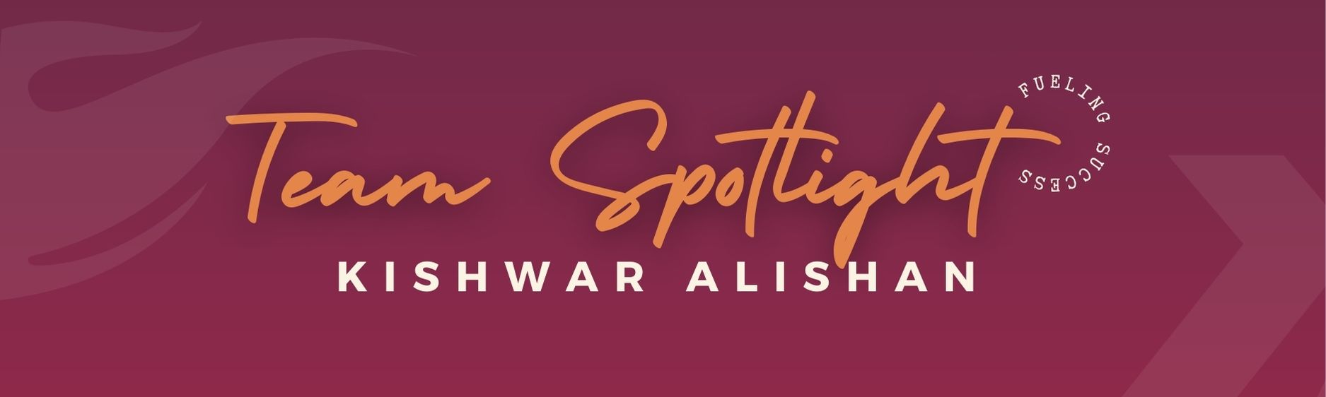 Employee Spotlight: Kishwar Alishan